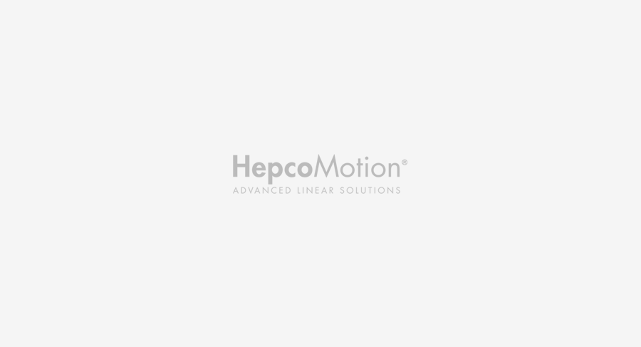 HepcoMotion - 높은 작업률과 산화방지의 모듈식 솔루션을 필요로 하는 거친 작업환경의 유리 씨밍(이음작업) 어플리케이션